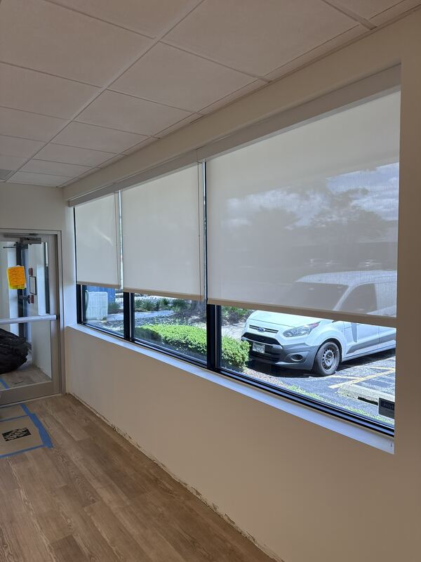 Hunter Douglas Architectural Screen Shades.