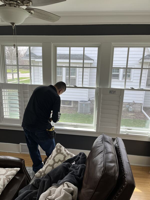 Installing Hunter Douglas NewStyle shutters